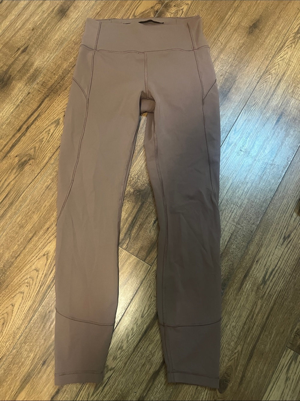 High-Waist Mauve Active Leggings